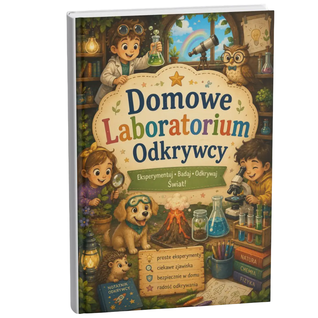 Domowe Laboratorium Odkrywcy — okładka